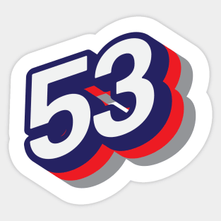 53 Sticker